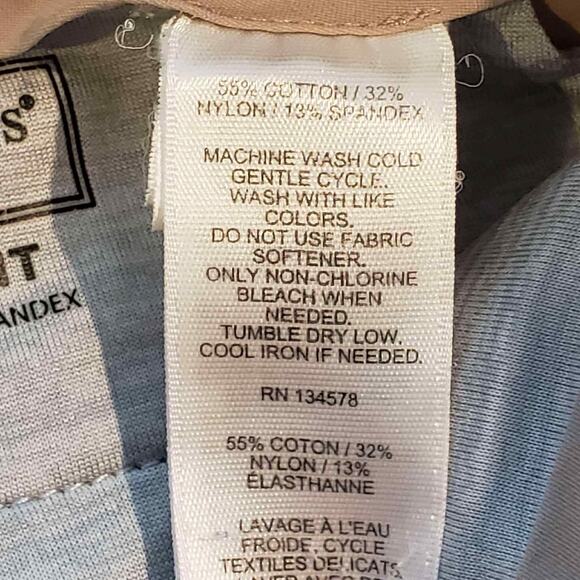 Vineyard Vines On The Go Pants Mens 33x34 Flat Front Performance Chino Stretch - Picture 9 of 11